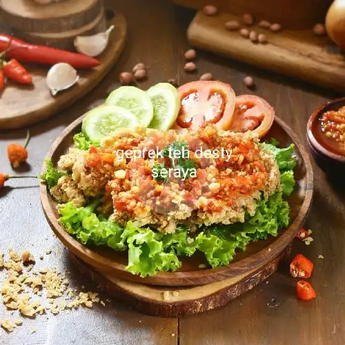 Gambar Makanan Ayam Geprek Crispy ( Teh Desty) 9