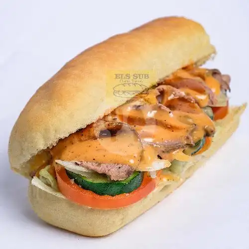 Gambar Makanan Sandwich Els Sub American Sandwich, Gedung Faria Graha 14