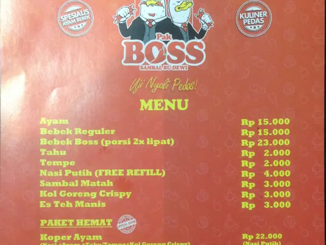 Gambar Makanan Ayam Bebek Pak Boss 2