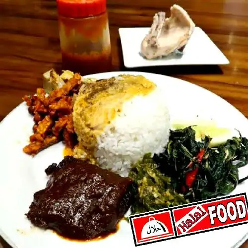 Gambar Makanan HalalFood Nasi Padang Rancak Bana, Jl. Raya Uluwatu 6