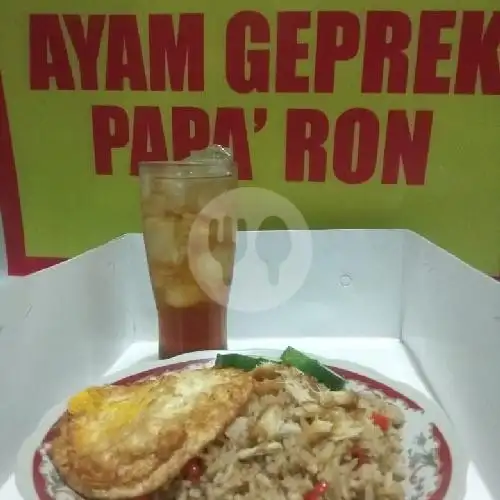 Gambar Makanan Ayam Geprek Papa Ron 10