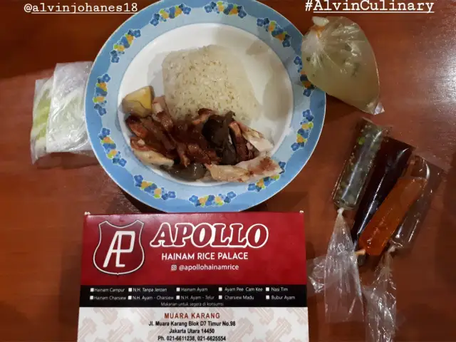 Gambar Makanan Apollo Hainanese Chicken Rice 1