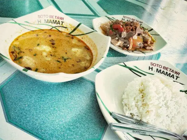 Gambar Makanan Soto Betawi H. Mamat 20