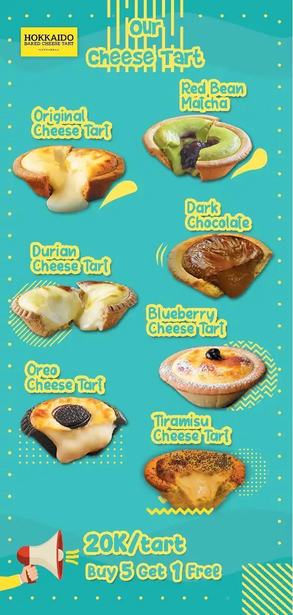 Gambar Makanan Hokkaido Baked Cheese Tart 1