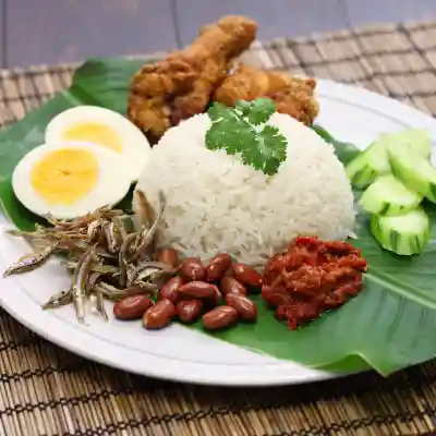 NASI KANDAQ KAMPUNG