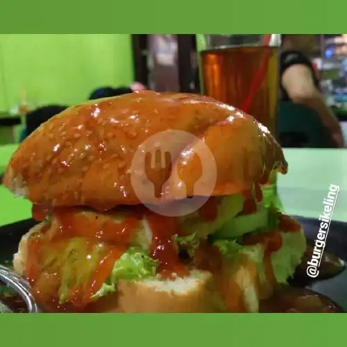 Gambar Makanan Burger Si Keling, Karya Jaya 4