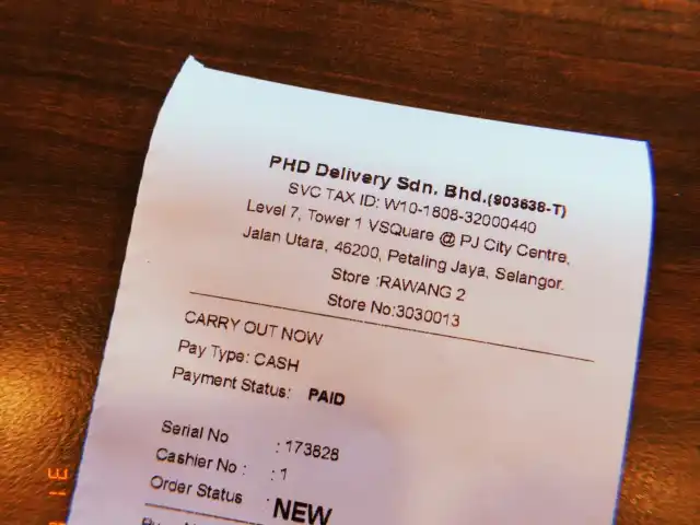 Pizza Hut Delivery (PHD) Rawang