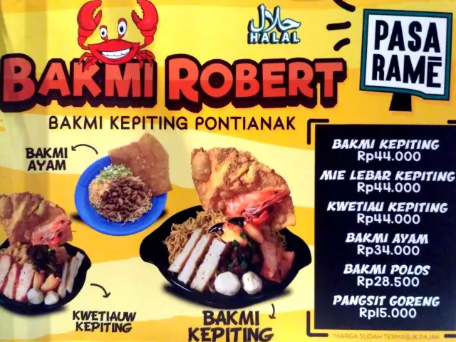 Gambar Makanan Bakmi Kepiting Pontianak 1