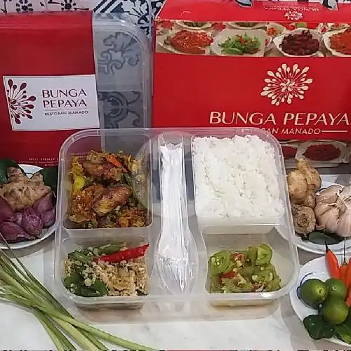 Gambar Makanan Bunga Pepaya Restoran Manado, RP Soeroso 2