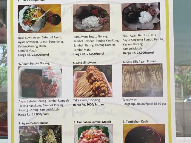 Gambar Makanan Nasi Bali - Warung Sari Nadi 13