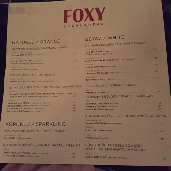 Foxy'nin yemek ve ambiyans fotoğrafları 1