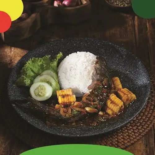 Gambar Makanan Nasi Ayam Tampol, Klp Gading Pegangsaan 12