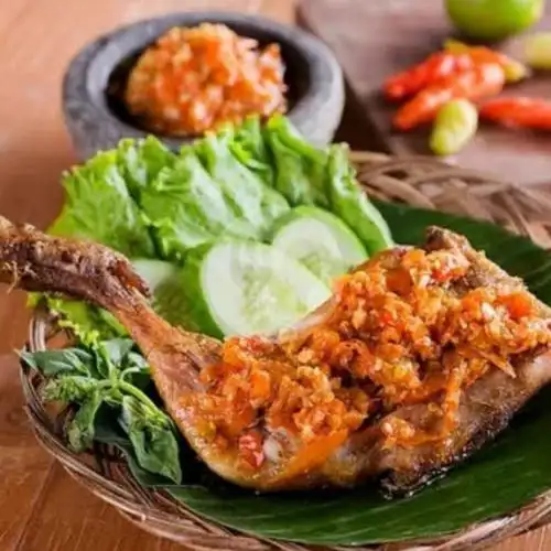 Gambar Makanan Ayam Penyet Mak Nyosss Petukangan, Kemajuan 5 12