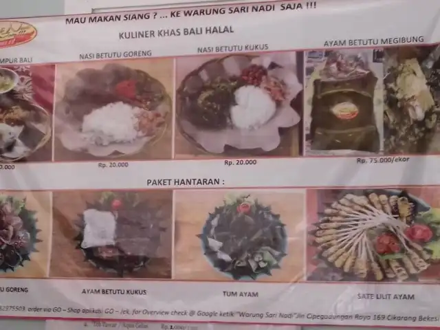 Gambar Makanan Nasi Bali - Warung Sari Nadi 1