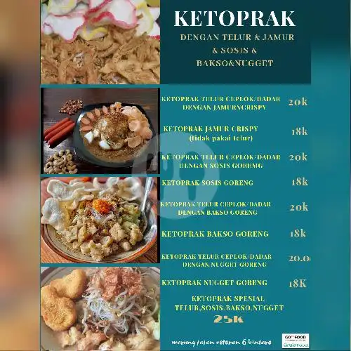 Gambar Makanan Ketoprak Jamur Permai, Bintaro 3