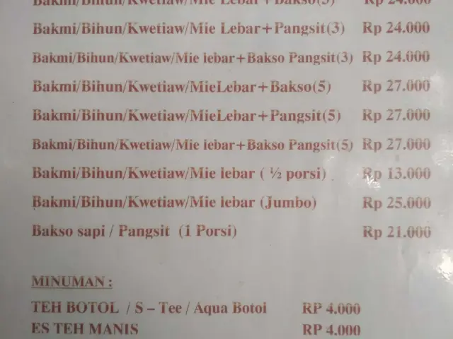 Gambar Makanan BakmiAsan 18