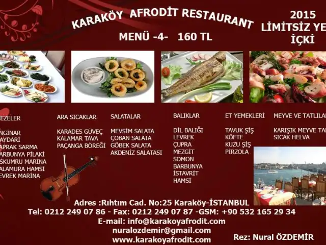 Karaköy Dedem Afrodit Balık Restaurant'nin yemek ve ambiyans fotoğrafları 13