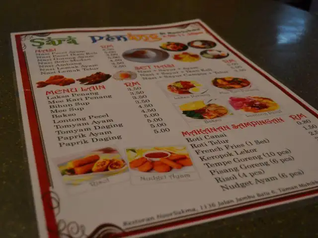 Restoran Sara Penang Food Photo 2