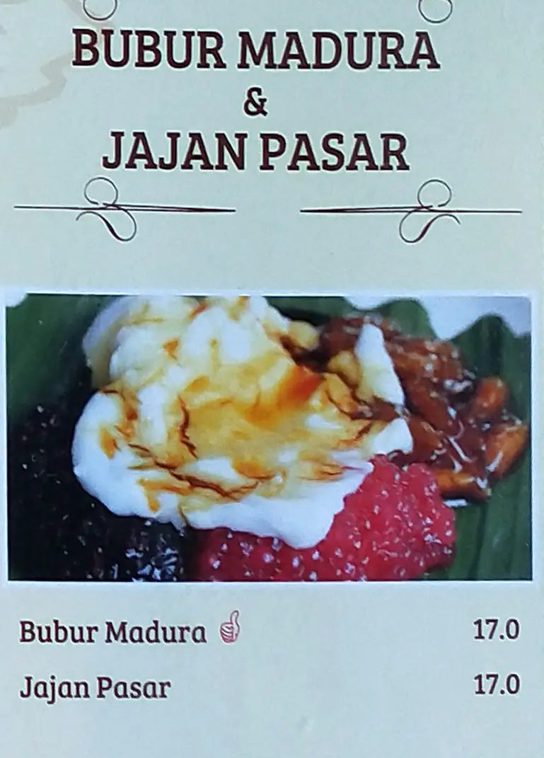 Bubur Madura & Jajanan Pasar