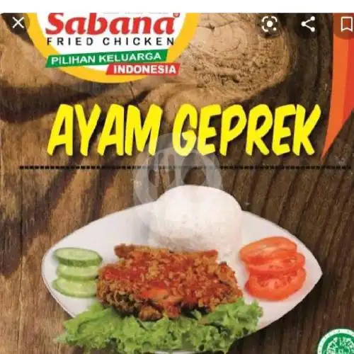 Gambar Makanan Sabana Fried Chicken, Rajabasa Permai 8