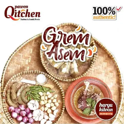 Gambar Makanan Grem Asem Ayam & Bebek - Pawon Qitchen, Cinanggung 1