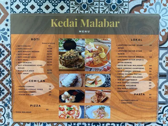 Gambar Makanan Kedai Malabar 1