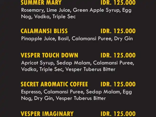 Gambar Makanan Vesper-HotelDePaviljoenBandung 12