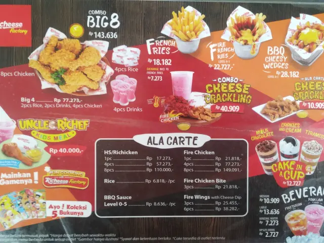 Gambar Makanan Richeese Factory 3