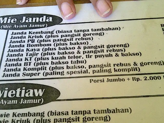 Gambar Makanan Mie Janda 10