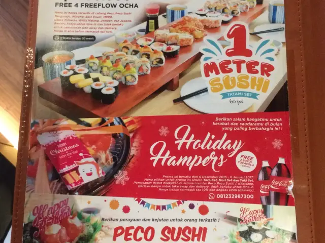 Gambar Makanan Peco Peco Sushi - Gunawangsa Merr Hotel & Apartments 4