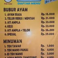 Gambar Makanan Bubur Ayam Apjay 1