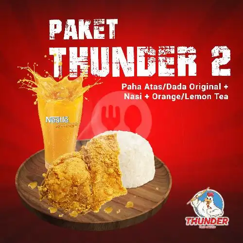 Gambar Makanan Thunder Fried Chicken Jeruju, Pontianak Barat 7