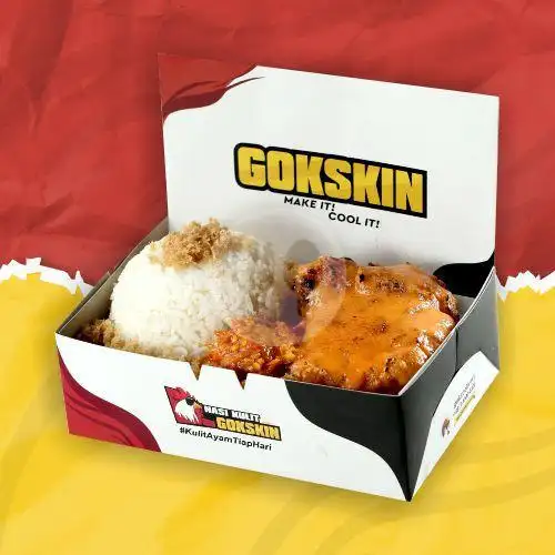 Gambar Makanan Nasi Kulit Gokskin, Kalideres 8