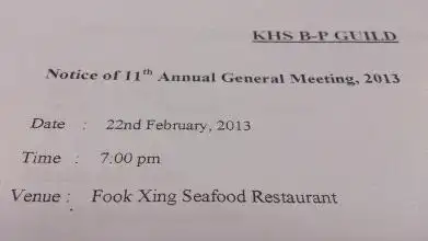 Fook Xing Restaurant