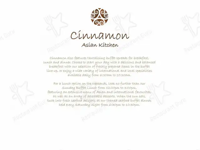 Cinnamon Asian Kitchen at PARKROYAL Penang Resort Food Photo 8
