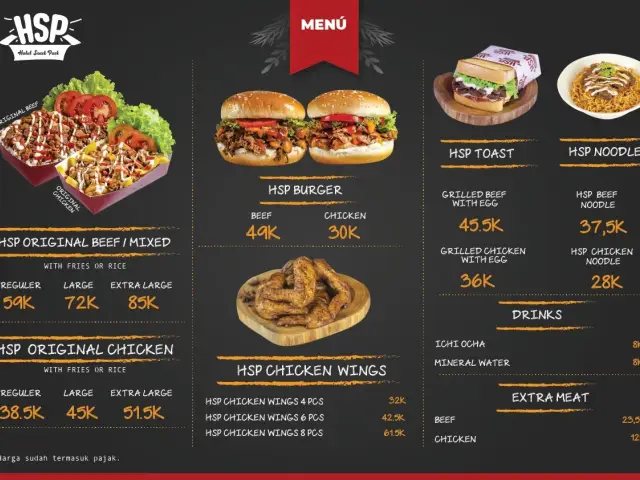 Gambar Makanan HSP (Halal Snack Pack) 1