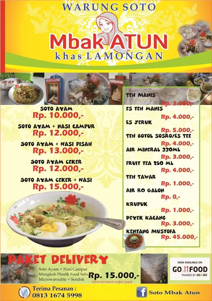 Soto Lamongan Mbak ATUN