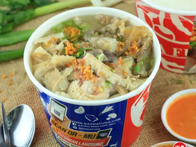 Gambar Makanan A Fung Baso Sapi Asli, Transmart Cempaka Putih 12