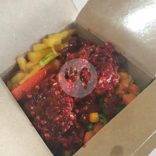 Gambar Makanan Ayam Geprek, Jamur Krispy Dan Rice Box Tiga Dara, Siak Hulu 14