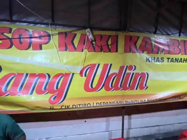 Gambar Makanan Sop Kaki Kambing Bang Udin 14