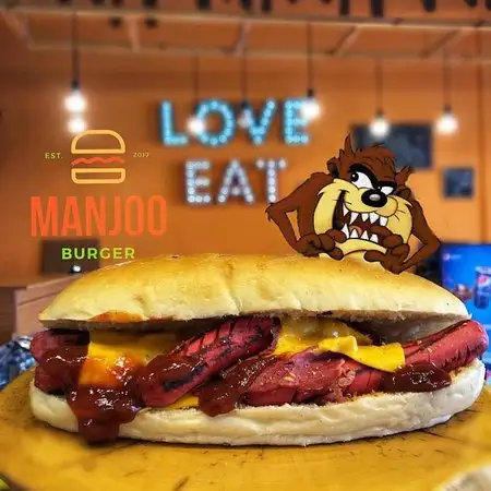 Manjoo Burger Coffee'nin yemek ve ambiyans fotoğrafları 11