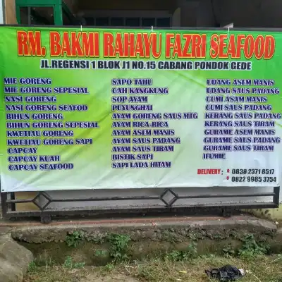 Rm. Bakmi Rahayu Fazri Seafood