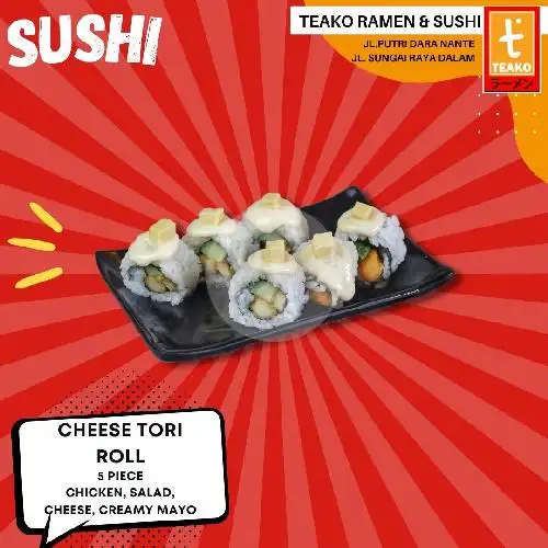 Gambar Makanan Teako Ramen & Sushi, Putri Daranante 13