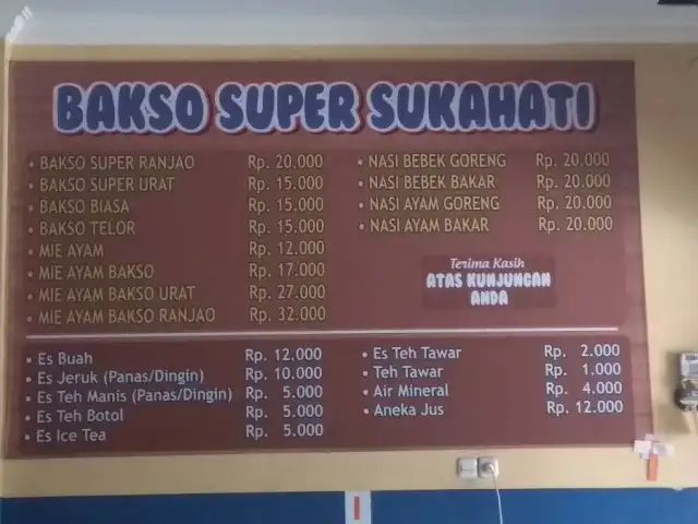 Gambar Makanan Bakso Super Sukahati 6