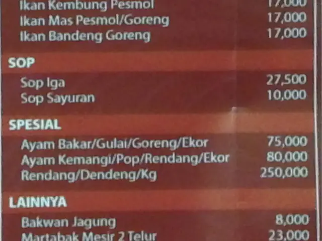 Gambar Makanan RM Sederhana Wisata 2