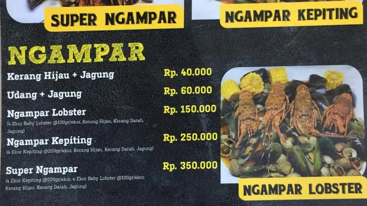 Seafood Ngampar