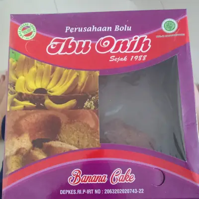 Bolu Pisang Ibu Onih