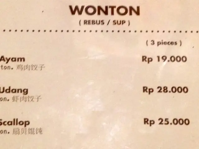 Gambar Makanan Tiga Wonton 3