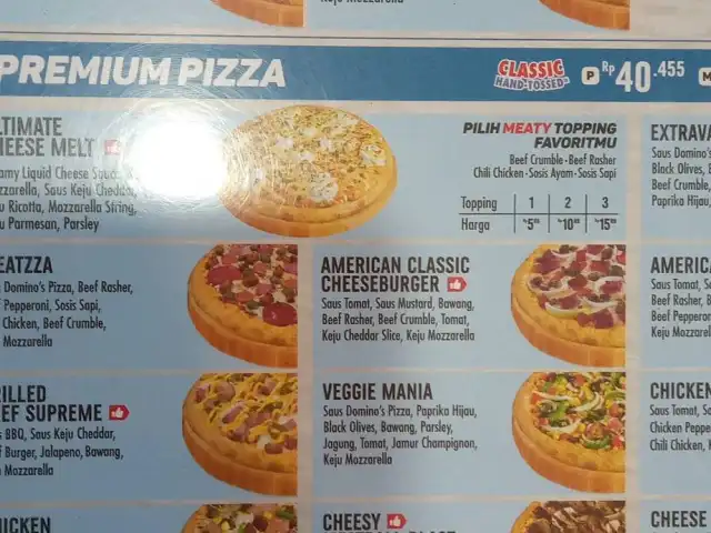 Gambar Makanan Domino's Pizza 4