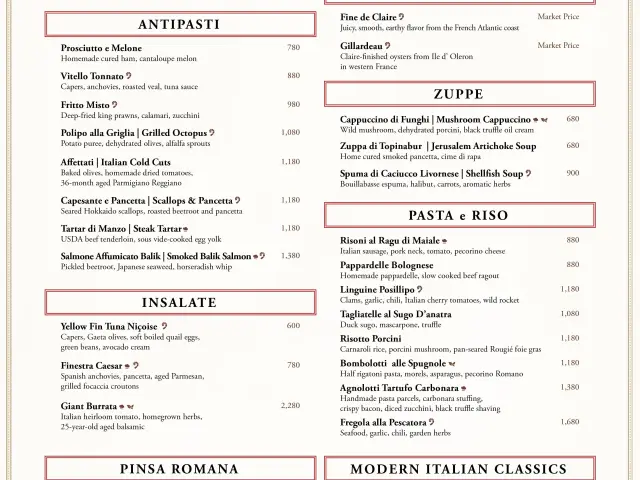 Finestra Italian Steakhouse Food Photo 1